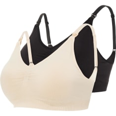 Mamalicious Mlilja naisten imetysliivit 2pack