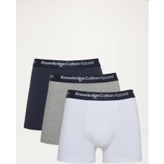 KnowledgeCotton miesten 3-pack bokserit