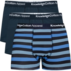 KnowledgeCotton 3-pack miesten bokserit