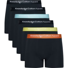 KnowledgeCotton miesten 6-pack bokserit