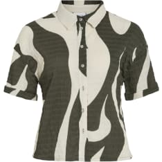 Vila Vizeya women's short-sleeved sweatshirt