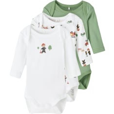 Name It Baby Body Baby Bodysuit 3-pack