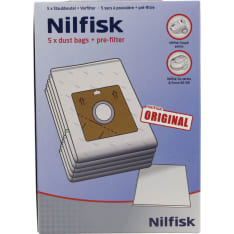Nilfisk Coupe Neo / One 5 kpl pölypussi