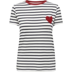 Only Onlheart T-Shirt Fem Knit T-Shirt