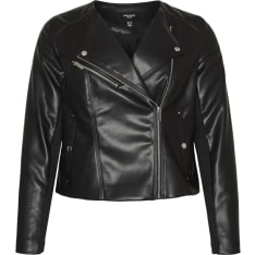 Vero Moda Curve Vmcriley naisten keinonahkatakki