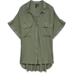 Vero Moda Curve Vmcbumpy naisten lyhythihainen pusero