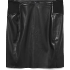 Vero Moda Curve Vmcbuttersia naisten keinonahkahame