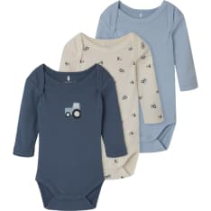 Name It Baby Nbmbody Baby Body 3-pack
