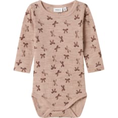 Name It Baby Nbfwang vauvojen merinovillabody