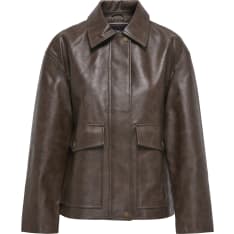 Only Onljasmin naisten keinonahkatakki