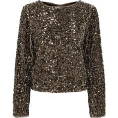 Only Onlconfidence Blouse - Open Neckline Fem Knit Top