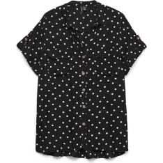 Vero Moda Vmbumpy naisten lyhythihainen paitapusero