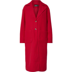 Pieces Pcjili naisten villakangastakki