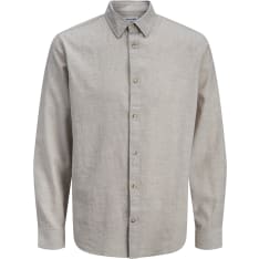 Jack&Jones Essentials Jjesummer miesten pellavakauluspaita