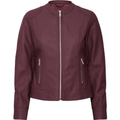 b.young Acom naisten keinonahkatakki