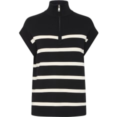 b.young Bymmorla zipper vest