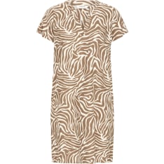 B.Young Byfalakka V Neck ladies dress