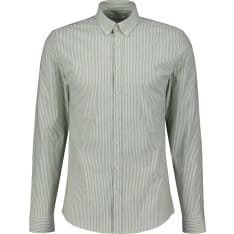 Lindbergh Striped superflex oxford L/S