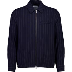 Lindbergh Superflex pinstriped overshirt