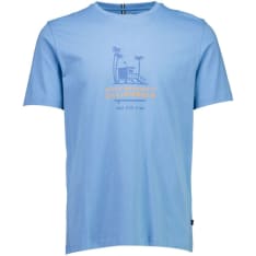 Bison men`s o-neck print tee