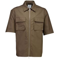 Lindbergh miesten lyhythihainen overshirt-paita