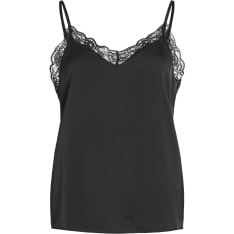 Vila Vienna Singlet Fem Wov Top