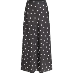 Vila Viellette Skirt Fem Wov Midi Skirt