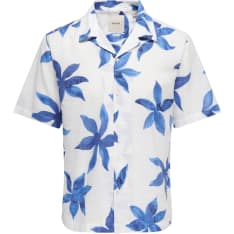 Only&Sons Onscaiden miesten pellavakauluspaita