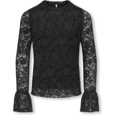 Kids Only Girl Kogtoos Blouse - Closed Neckline Fem Knit Top