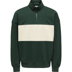 Only&Sons Onsceres collegepaita half zip