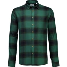 Lindbergh Heavy checked twill shirt L/S