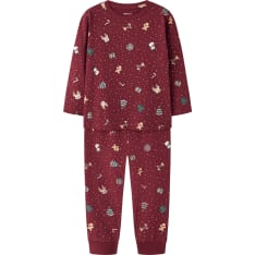 Name It Mini Nmnvismas Pyjamas - Two-Piece Neu Knit Pyjama Set