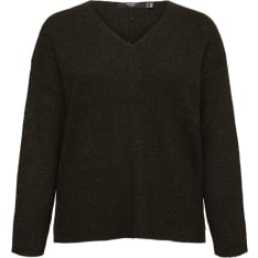 Vero Moda Curve Vmccrewlefileglitter ladies pullover
