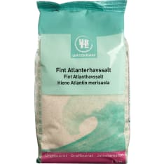 Urtekram 1 kg unrefined fine Atlantic sea salt
