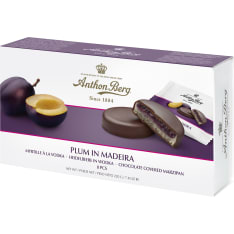 Anthon Berg Plums in Madeira 220 g marzipan cheese