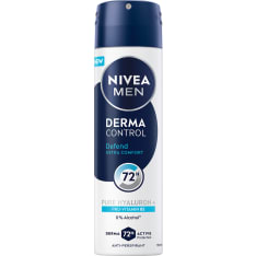 Nivea Men 150ml Derma Control Defend Deo Spray -antiperspirant