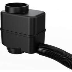 Lamela 100 mm rainwater collector for downpipe