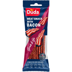 Duda Meat Snack Bacon kuivattu kabanossi 95 g sianlihavalmiste