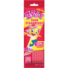 Mieszko Zozole Sour strawberry flavour sticks 75g