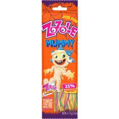 Mieszko Zozole Halloween Mummy 75 g hedelmänmakuisia makeisnauhoja