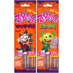 Mieszko Zozole Halloween Vampire & Zombie fruit flavored sour gummy candies 75 g