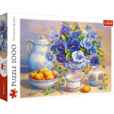 Trefl Blue flowers 1000p puzzle