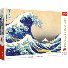Trefl Art Collection The Great Wave of Konagawe, Hokusai Katsushika 1000pcs puzzle