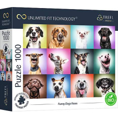 Trefl Prime Puzzle Funny Dogs Faces 1000p Jigsaw Puzzle