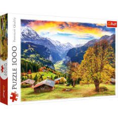 Trefl A Picturesque Alpine Village 1000p jigsaw puzzle