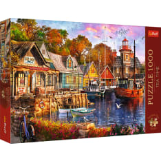 Trefl Premium Plus Tea Time: Seaside Harbour 1000p puzzle