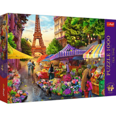 Trefl Premium Plus Flower Market, Paris, 1000p Jigsaw Puzzle