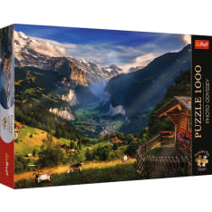 Trefl Premium Plus Lauterbrunnen Valley, Switzerland 1000p Jigsaw Puzzle