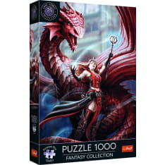 Trefl Premium Plus Fantasy Collection: the Scarlet Mage Anne Stokes 1000p puzzle