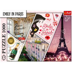 Trefl Emily in Paris: Fashion and Love 1000p puzzle
